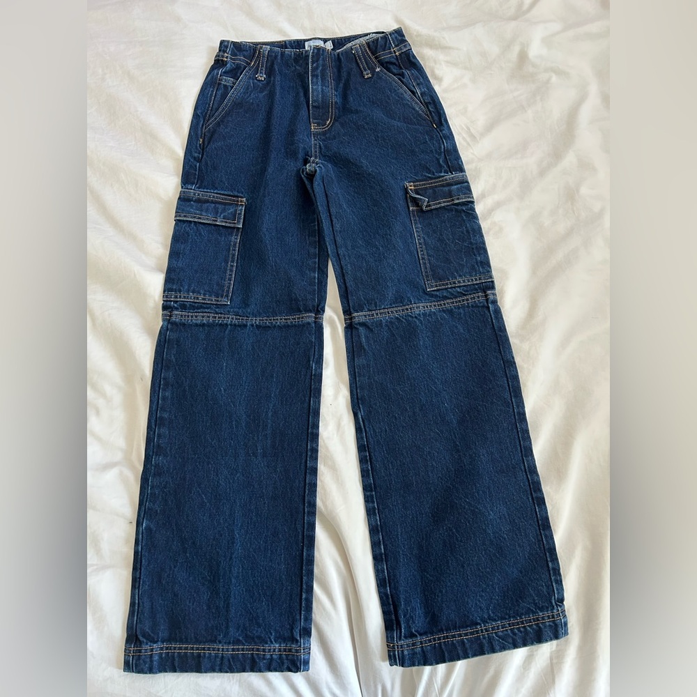 Princess Polly women’s Relaxed Blue Jeans